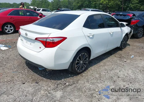 2015 Toyota Corolla S Plus from USA, damaged, VIN 2T1BURHEXFC258333